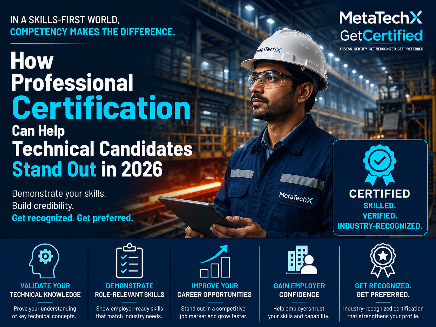 How Professional Certification Can Help Technical Candidates Stand Out