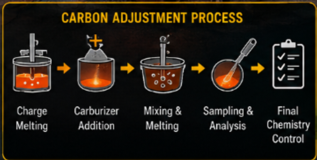Carbon Balancing in Induction Furnace Steelmaking: A Technical and Analytical Approach