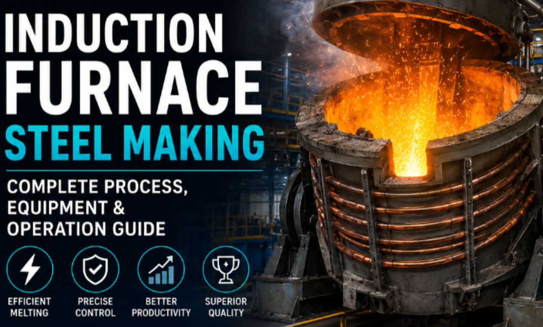 Induction Furnace Steel Making: Process, Equipment & Operation Guide